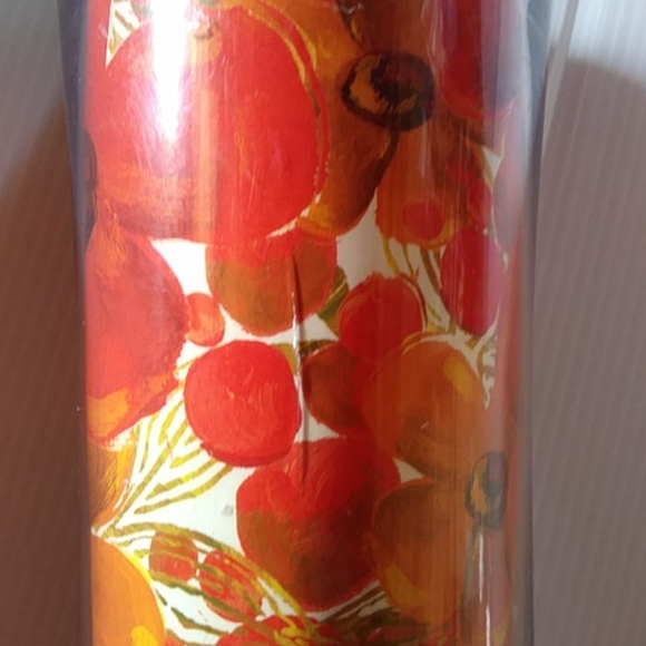 Vintage 2001 Starbuck's Tumbler Coffee Cup 16 oz Floral flowers fall - Picture 7 of 8